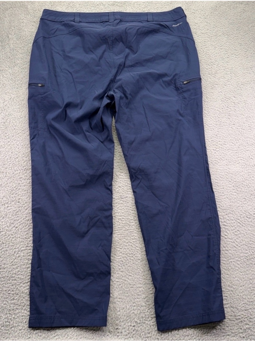 Eddie Bauer First Ascent Guide Pro Capri Hiking Navy Blue Pants 6 - Picture 3 of 9